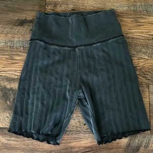 Long, vintage style shorts.